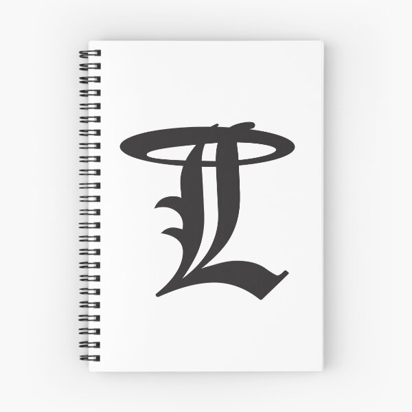 Artikelvorschau, Tom Ellis Lucifer Morningstar Schwarzer Buchstabe L mit Heiligenschein entworfen und verkauft von blackwolfpixels.