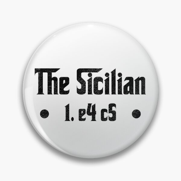 Item preview, Sicilian Defense Chess designed and sold by ChessMadness.