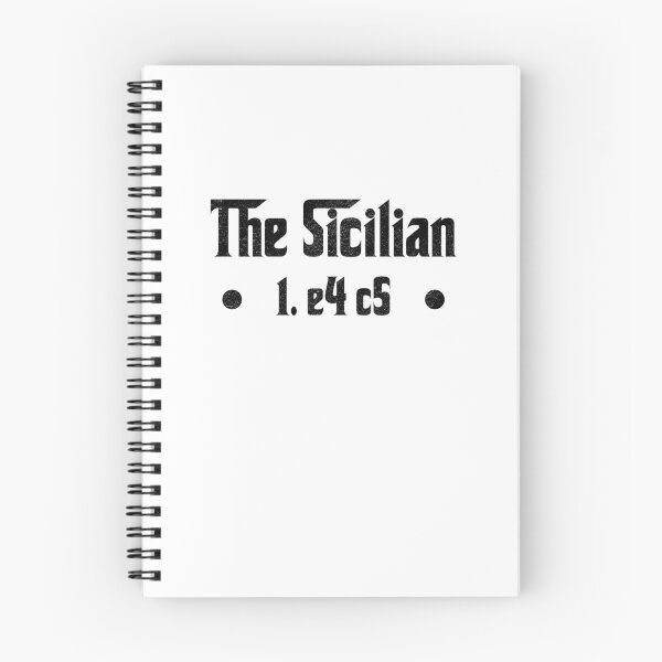 Item preview, Sicilian Defense Chess designed and sold by ChessMadness.