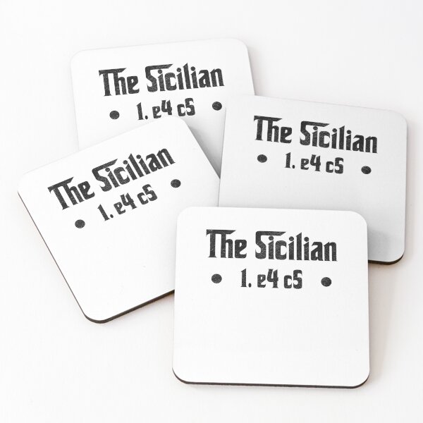 Item preview, Sicilian Defense Chess designed and sold by ChessMadness.