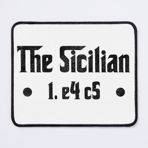 Item preview, Sicilian Defense Chess designed and sold by ChessMadness.