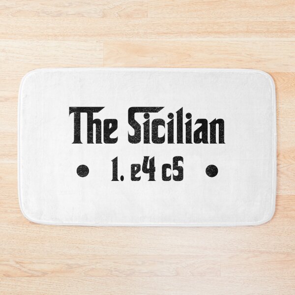 Item preview, Sicilian Defense Chess designed and sold by ChessMadness.