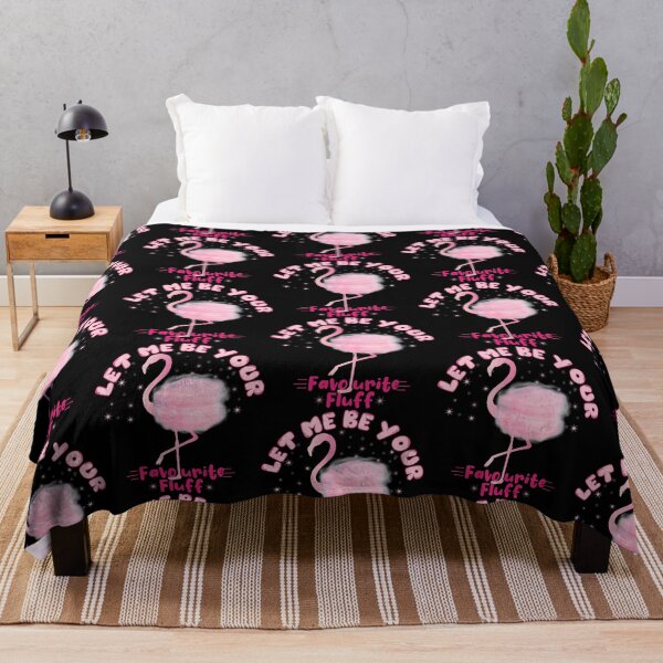 Item preview, Cute Flamingo Sweet Pink Watercolor Cotton Candy designed and sold by PinkPandaDesign.