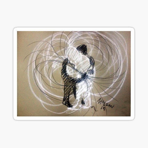 The Embrace, (Energetic Hug) Sticker