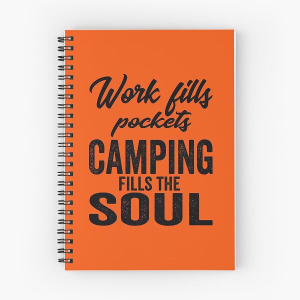 Item preview, Work fills pockets camping fills the soul-summer. designed and sold by DesignedBySnip.