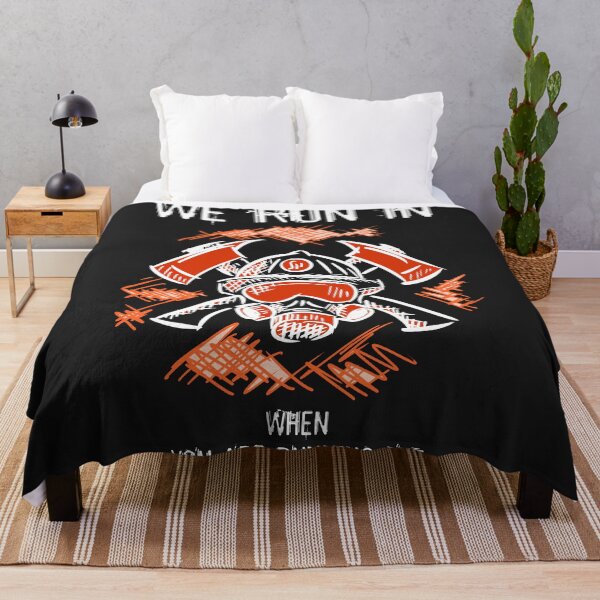 Item preview, We Run In When You Are Running Out. Firefighters. Funny cool saying. Fire Department. designed and sold by funnycolors.
