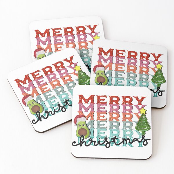 Item preview, Avo Merry Christmas, Vegan Children designed and sold by dalypdesign.