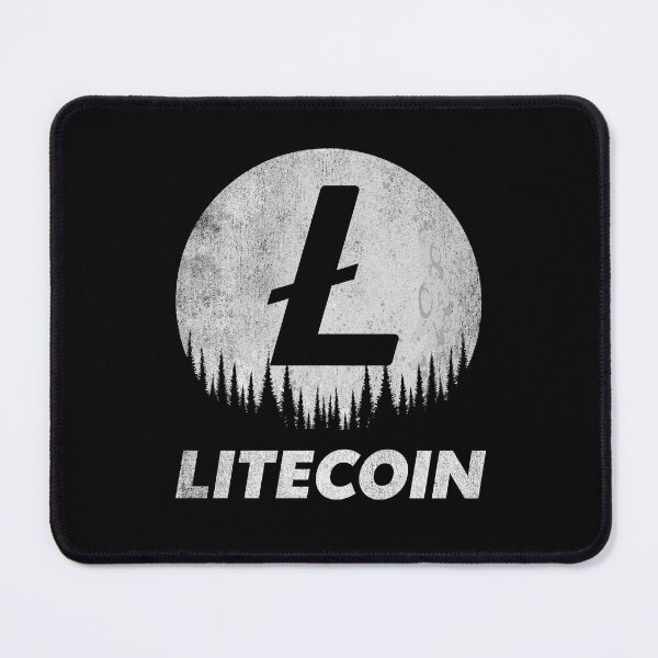 Artikelvorschau, Litecoin Crypto LTC Coin To The Moon Cryptocurrency Blockchain Wallet entworfen und verkauft von EmmaRichardso.