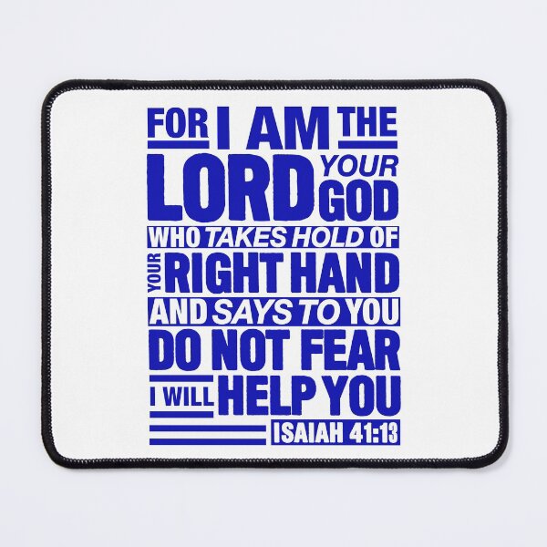Item preview, Isaiah 41:13 The LORD Your God designed and sold by plushism.