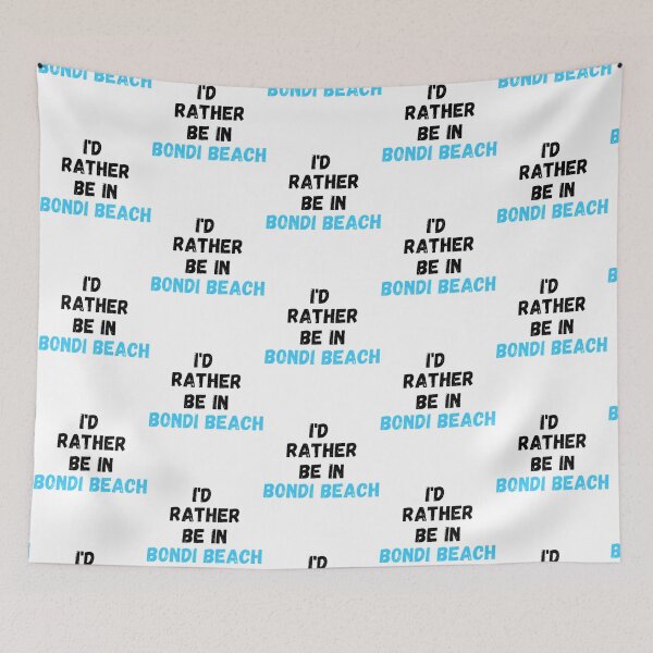 Item preview, i rather be in bondi beach    designed and sold by MySunLifeS2.