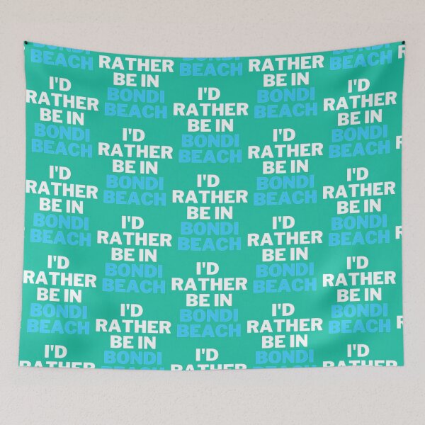 Item preview, i rather be in bondi beach   designed and sold by MySunLifeS2.