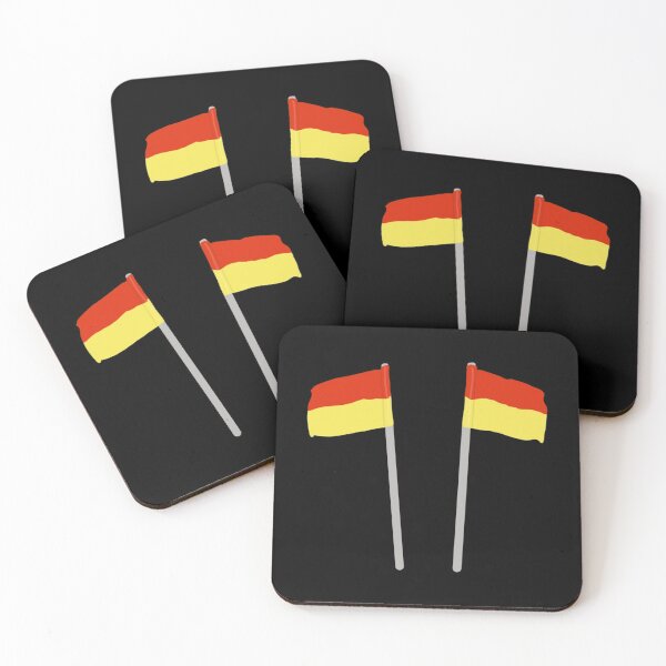 Item preview, Red and Yellow Flags    designed and sold by MySunLifeS2.