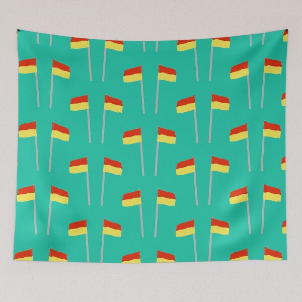 Item preview, Red and Yellow Flags    designed and sold by MySunLifeS2.