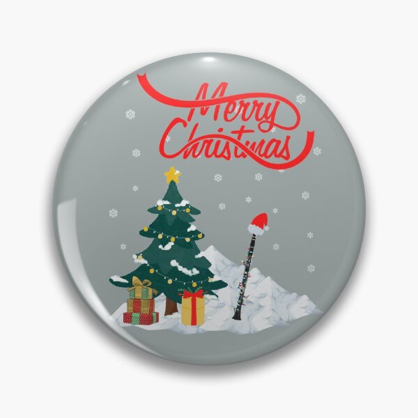 Artikelvorschau, Frohe Weihnachten mit Klarinette entworfen und verkauft von BRBShop.