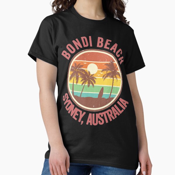 Item preview, Retro Bondi Beach Sydney Australia Sunset   designed and sold by MySunLifeS2.