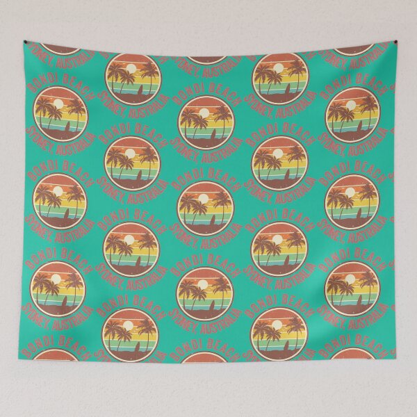 Item preview, Retro Bondi Beach Sydney Australia Sunset   designed and sold by MySunLifeS2.