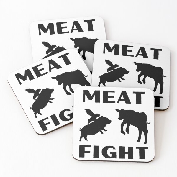 Item preview, Meat Fight (Original Design) designed and sold by Grace Feucht.