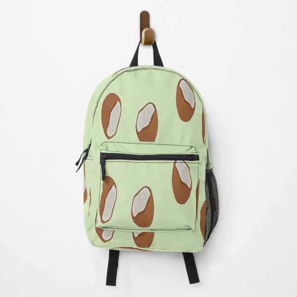 Item preview, Brown sliced coconut on green designed and sold by tetibright.
