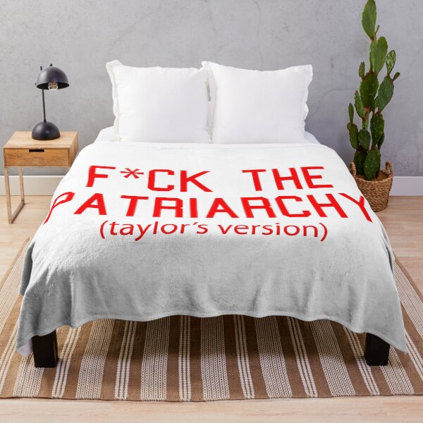 Item preview, F*ck the Patriarchy Taylor’s Version Quote designed and sold by Moreish.