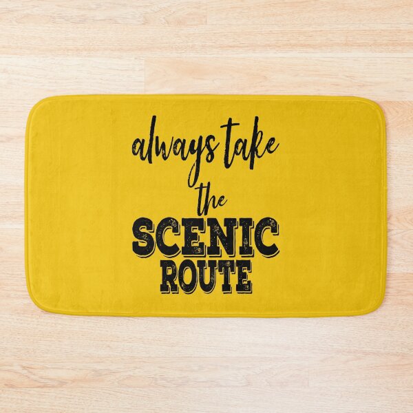 Item preview, Always take the scenic route-summer. designed and sold by DesignedBySnip.