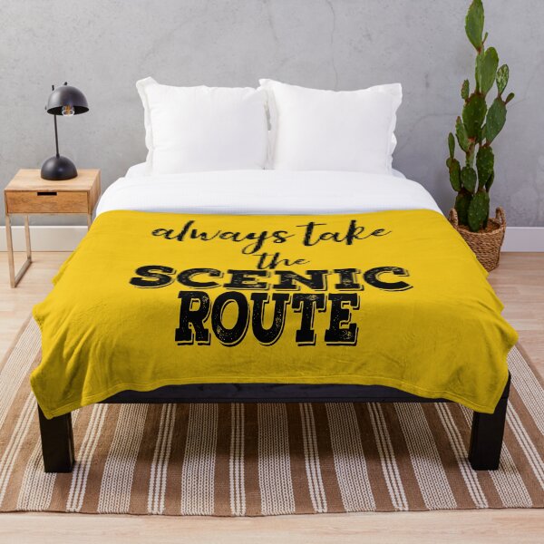 Item preview, Always take the scenic route-summer. designed and sold by DesignedBySnip.
