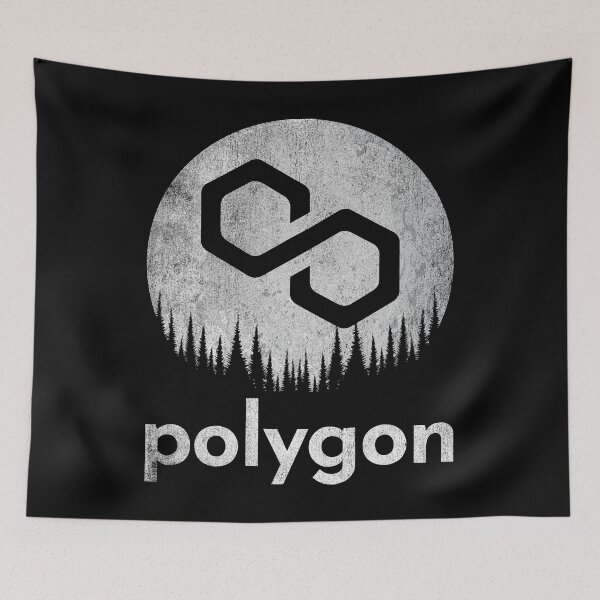 Item preview, Polygon Matic Crypto Polygon Coin To The Moon Cryptocurrency Blockchain Wallet designed and sold by EmmaRichardso.