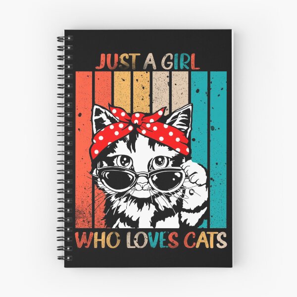 Item preview, Colorwater Art Just a Girl Who Loves Cats designed and sold by Aramdesing.
