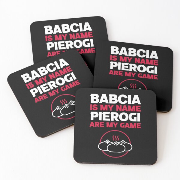 Item preview, Babcia Is My Name Pierogi Are My Game - Babcia Cute tee for Grandma - Polish designed and sold by 5lav.