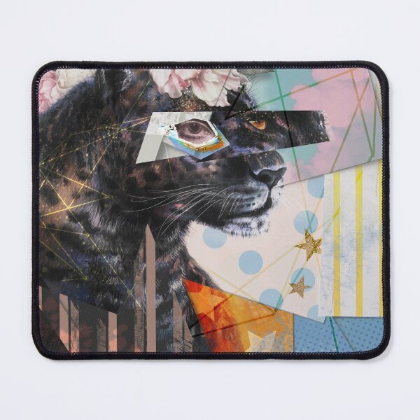 Item preview, Collaging Panther designed and sold by yolandakuo.