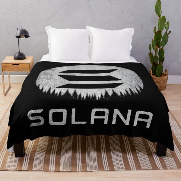 Item preview, Solana coin SOL Crypto To The Moon Cryptocurrency Blockchain Wallet designed and sold by EmmaRichardso.