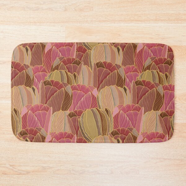 Item preview, Elegant Abstract Blooming Tulips Pattern designed and sold by nouveaudecor.