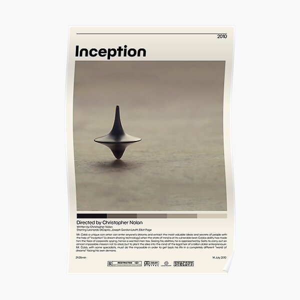 Création | Christopher Nolan, affiche de film minimaliste, impression d'Art rétro Vintage, affiche personnalisée, Wall Art Prin, décoration d'intérieur Poster