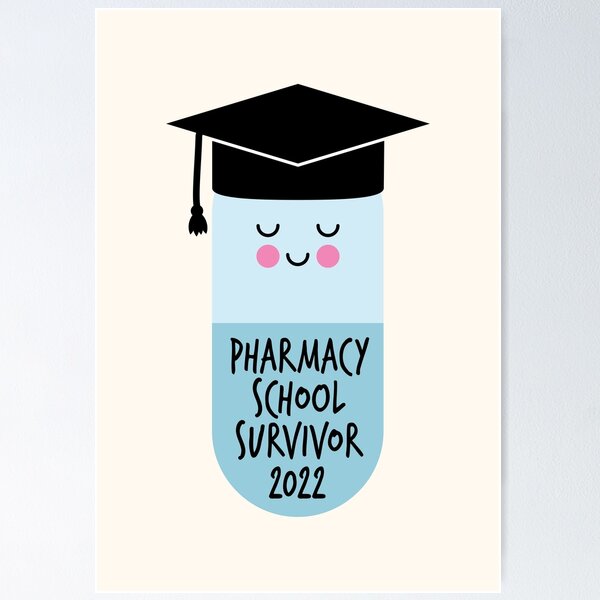 Item preview, Pharmacy school survivor 2022 blue designed and sold by Eenig.