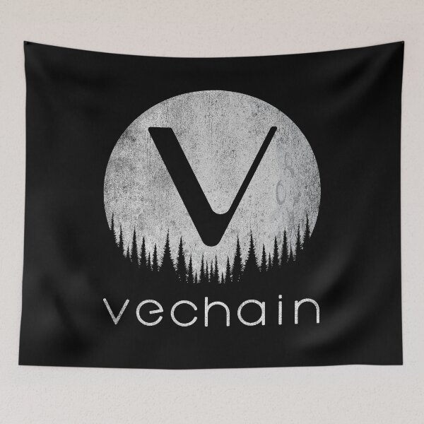 Item preview, Vechain Crypto VET Coin To The Moon Cryptocurrency Blockchain Wallet designed and sold by EmmaRichardso.