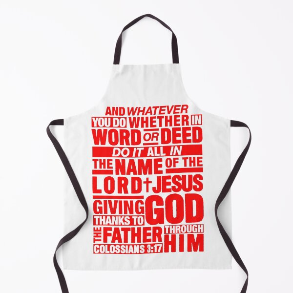 Item preview, Colossians 3:17 Lord Jesus designed and sold by plushism.