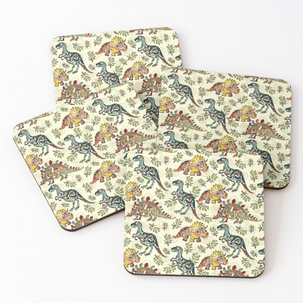 Item preview, Tribal Dinosaurs pattern designed and sold by mitalim.