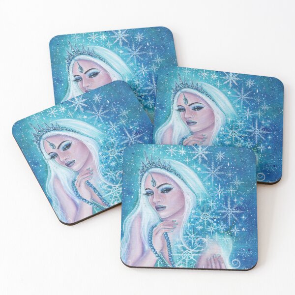 Item preview, Khione goddess of snow and ice by Renee Lavoie designed and sold by Renee Lavoie.