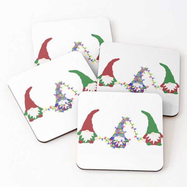 Item preview, Gnomes with Christmas lights designed and sold by Becky-Marie.