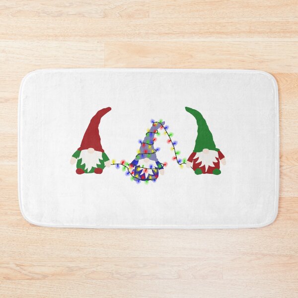Item preview, Gnomes with Christmas lights designed and sold by Becky-Marie.