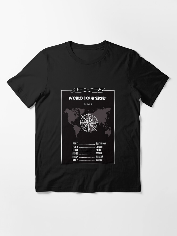 Ateez Europe Tour Shirt outlet version 1