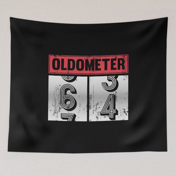 Item preview, Funny Oldometer For 64th Bday counting Years Old Birthday Gift  designed and sold by kindxinn.