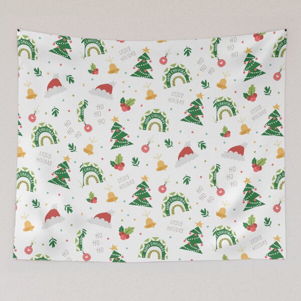 Item preview, Beautiful Christmas Snow Pattern Santa Pattern For Christmas Pattern Lovers designed and sold by SeemDev786.