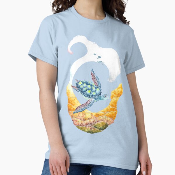 Bajo la Ola... Camiseta clásica