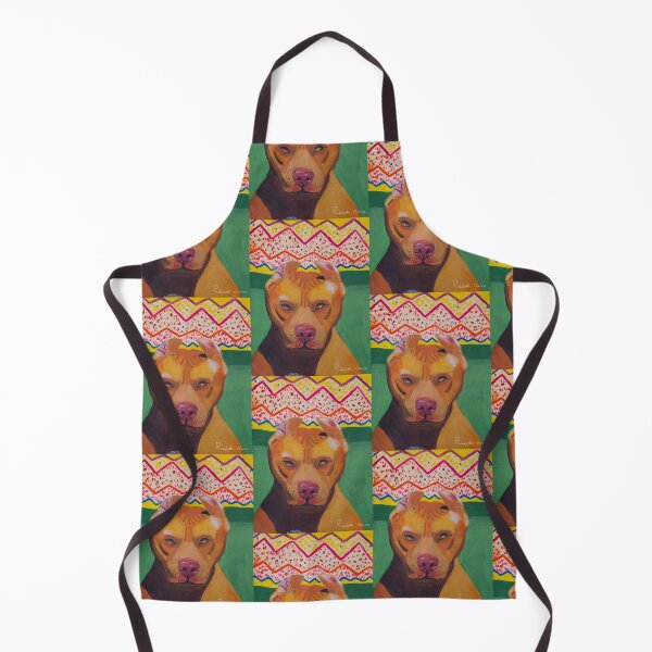 Item preview, Red nosed American Bully dog designed and sold by Rebekah Gavra.