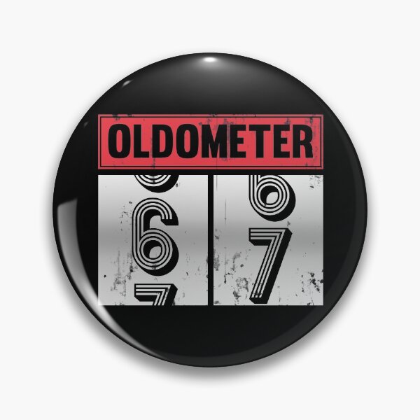 Item preview, Funny Oldometer For 67th Bday counting Years Old Birthday Gift  designed and sold by kindxinn.