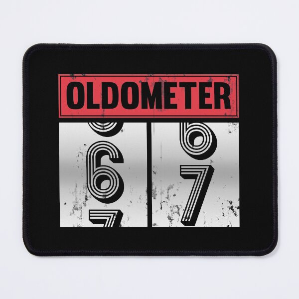 Item preview, Funny Oldometer For 67th Bday counting Years Old Birthday Gift  designed and sold by kindxinn.