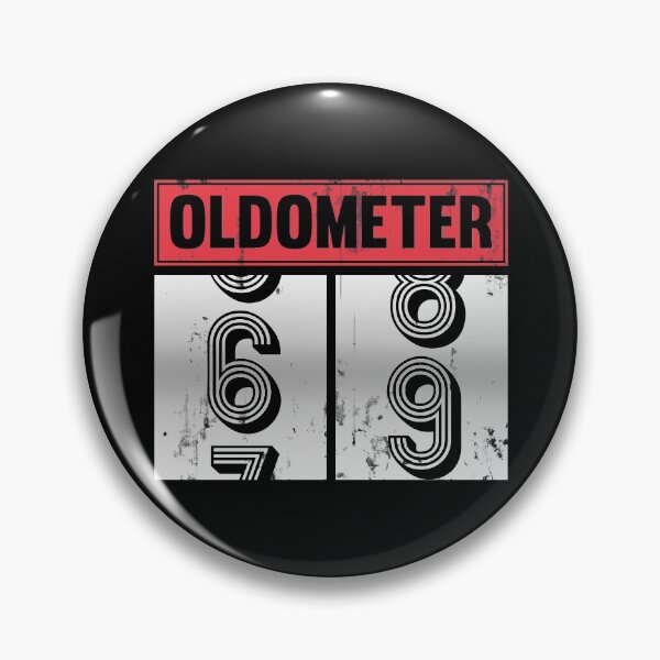 Item preview, Funny Oldometer For 69th Bday counting Years Old Birthday Gift  designed and sold by kindxinn.