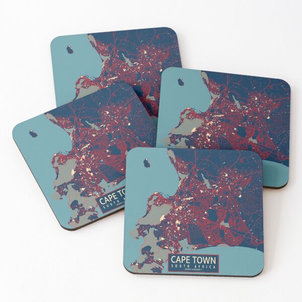 Item preview, Cape Town City Map of South Africa - Hope designed and sold by deMAP.