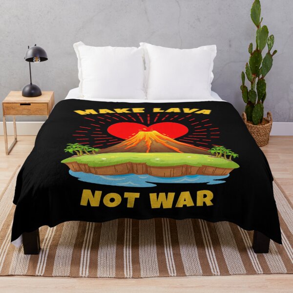 Item preview, Make Lava Not War Volcano Geologist designed and sold by MooonTees.