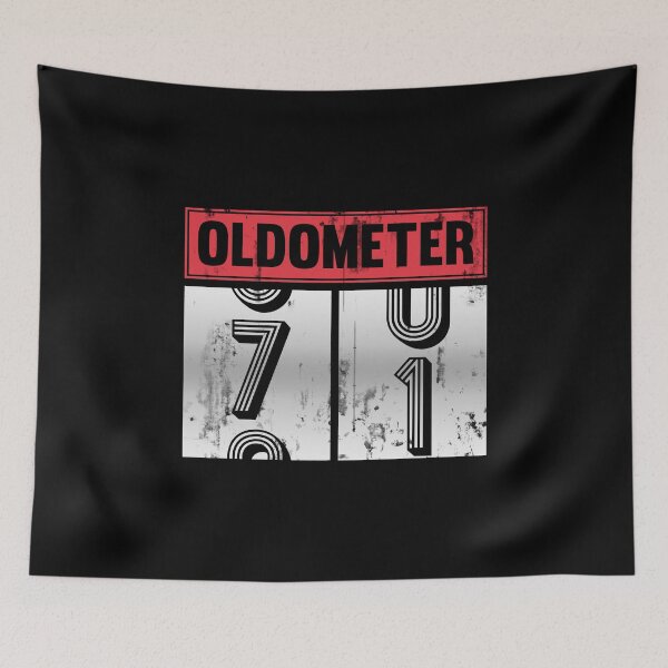 Item preview, Funny Oldometer For 71st Bday counting Years Old Birthday Gift  designed and sold by kindxinn.